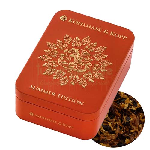 Cutie cu 100 grame de tutun aromat pentru fumat pipa Kohlhase & Kopp Summer Edition 2022